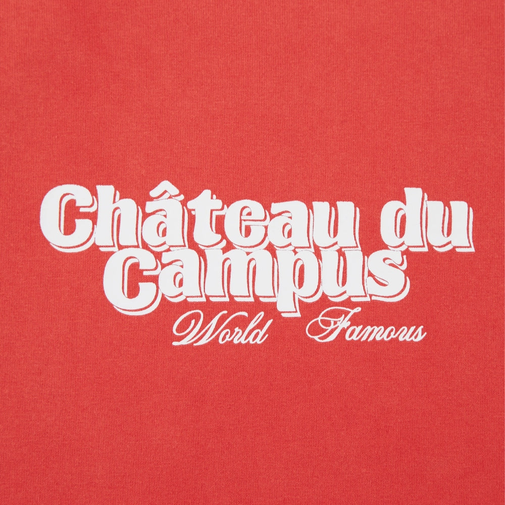 Chateau Tee Sun Fade Wash Tee (Red)